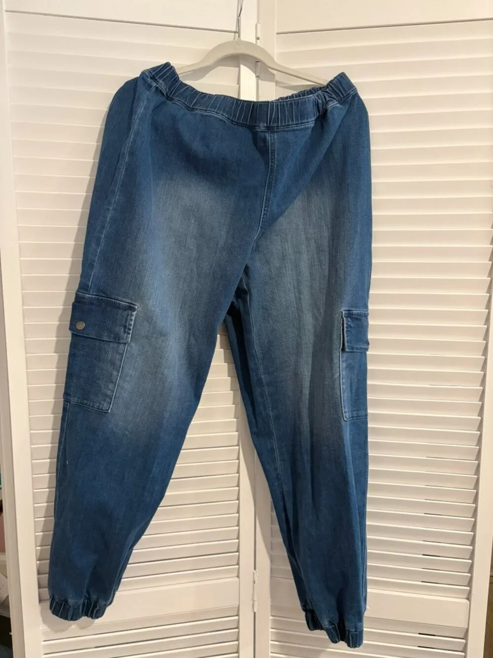 Weissman Denim Cargo Pocket Joggers - Dance